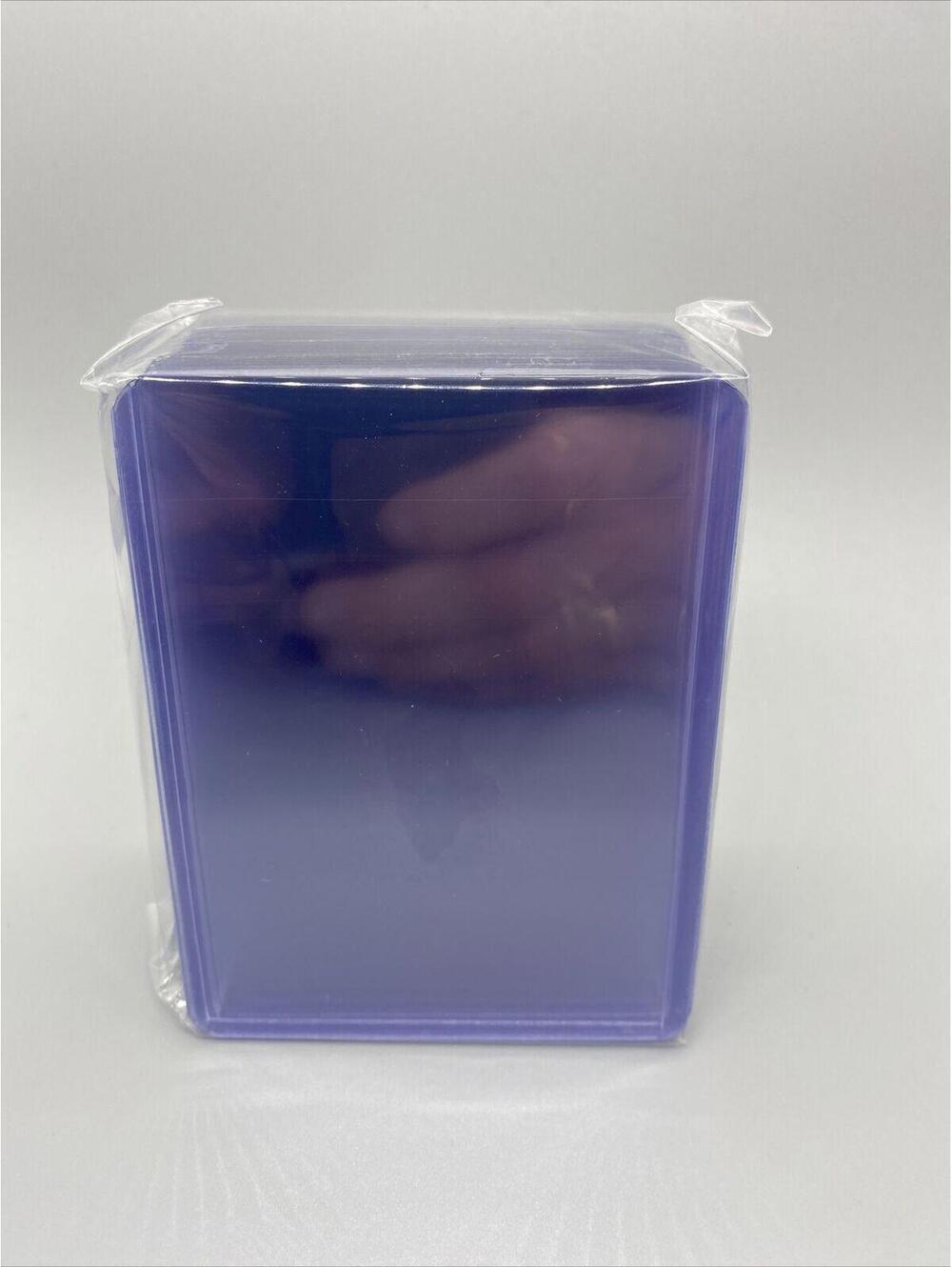 25 Count Case Regular Size (3" x 4") 35 Pt Top Loaders Pack of 25 New
